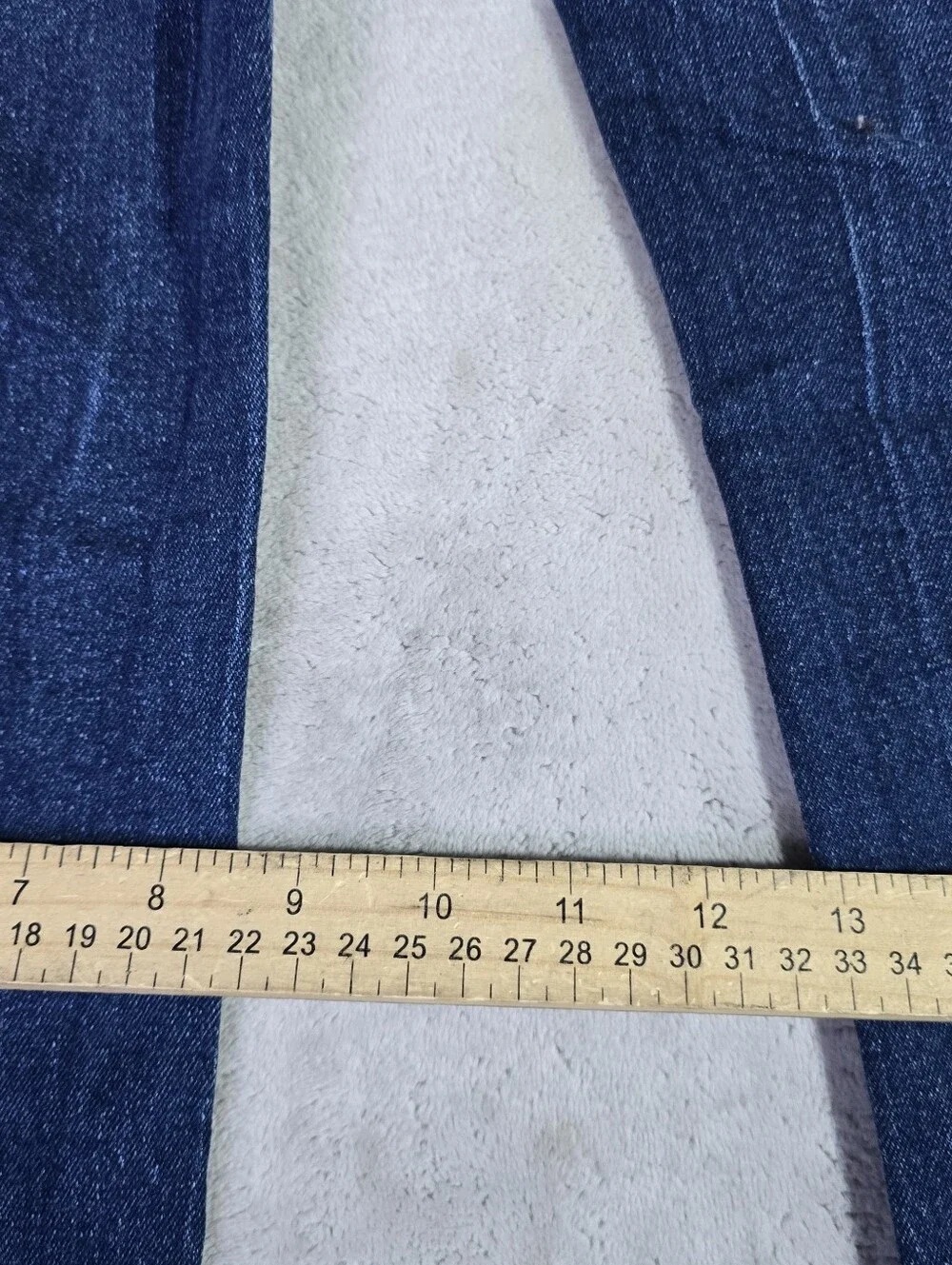 NWT True Religion Ricky SN Flap Relaxed Straight Fit Jeans Sz Actual 34x33 Blue